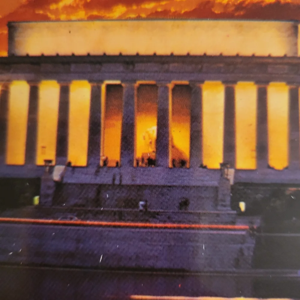 4 Vintage Postcard Booklets ~ Wash DC, Mt Vernon, Lincoln, Scenic ~ Historical ~